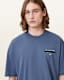 Redact Oversized Embroidered Logo T-Shirt