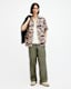 Verge Wide Leg Relaxed Fit Cargo Trousers