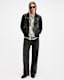 Doherty Zip Up Leather Jacket