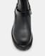 Hank Leather Biker Boots