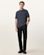 Aspen Waffle Texture Ramskull Polo Shirt
