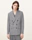 Orpheus Double Breasted Relaxed Blazer