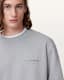 Underground Relaxed Fit Crew Neck Sweatshirt