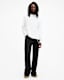 Nero Mock Neck Relaxed Fit T-Shirt
