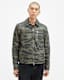 Eddy Camouflage Suede Jacket