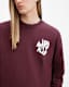 Orlando Logo Print Relaxed Sweatshirt