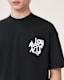 Orlando Logo Print Oversized T-Shirt