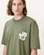 Orlando Logo Print Oversized T-Shirt