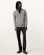Mode Merino Zip Up Ramskull Hoodie