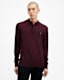 Mode Merino Long Sleeve Ramskull Polo Shirt