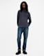 Aspen Waffle Texture Crew Neck Ramskull Jumper