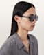 Enzo Acetate Aviator Sunglasses