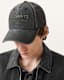 Underground Logo Print Baseball Cap