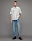 Ave Oversized Striped Polo Shirt