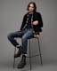 Dean Slim Fit Cropped Denim Jeans
