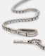 Split Heart Sterling Silver Necklace
