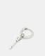 Arrow Sterling Silver Hoop Earring