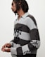 Racer Oversized Striped Polo Jumper