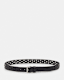 Ashby Covered Studded Leather Belt