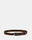Dustin Woven Suede Belt