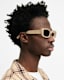 Sonic Rectangular Shaped Sunglasses