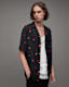 Tekisuto Lip Print Short Sleeve Shirt