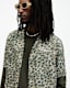 Underground Camouflage Print Logo Shirt