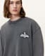 Soleil Crew Oversized Cropped Sweatshirt