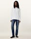Ellis Waffle Texture Long Sleeve Crew