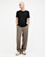 Figure Crew Neck Raw Edge T-Shirt