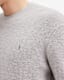 Aspen Waffle Texture Crew Neck Ramskull Jumper