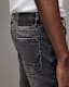 Cigarette Skinny Damaged Denim Jeans