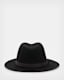 Bronson Wide Brim Wool Fedora Hat