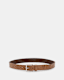 Darby Embossed Leather Belt