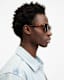 Zinner Retro Square Sunglasses