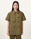 Flow Short Sleeve Trench Jacket