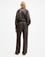 Tyler High Rise Abstract Print Trousers