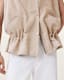 Sofi Relaxed Fit Leather Gilet