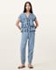 Val High-Rise Cargo Linen Blend Trousers