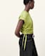 Mira Cropped Drawcord T-Shirt
