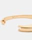 Fern Engraved Logo Hinged Bangle Bracelet