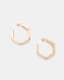 Alex Chunky Hexagon Hoop Earrings