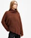Lock Roll Neck Relaxed Fit Jumper