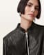 Sadler Slim Fit Leather Jacket