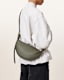 Half Moon Leather Crossbody Bag