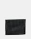 Bettina Studded Leather Clutch Bag