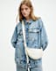 Half Moon Leather Crossbody Bag