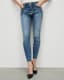 Miller Mid-Rise Destroyed Skinny Jeans