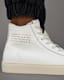 Tana Leather High Top Trainers