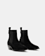 Dellaware Pointed Suede Western Boots